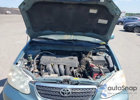 2005 Toyota Corolla Le z USA, uszkodzony, nr VIN 2T1BR32E75C358427